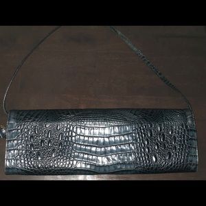 Brahmin envelope clutch-Black